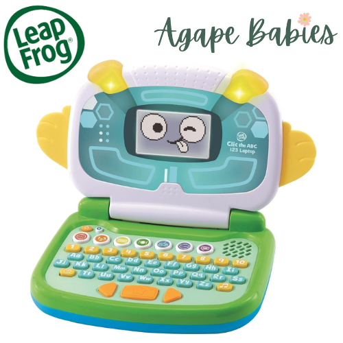 LeapFrog Clic the ABC 123 Laptop - Character Robot Laptop -2 Color