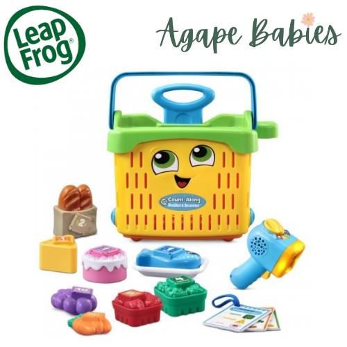 LeapFrog Count-along Basket and Scanner | 2 In 1 Shopping Trolley