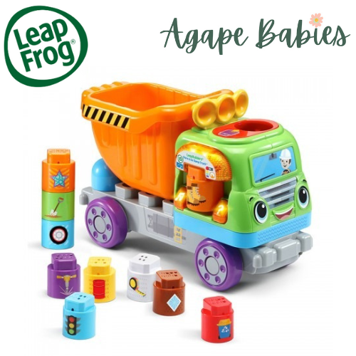 LeapFrog LeapBuilders Block Play - Store and Go Dump Truck