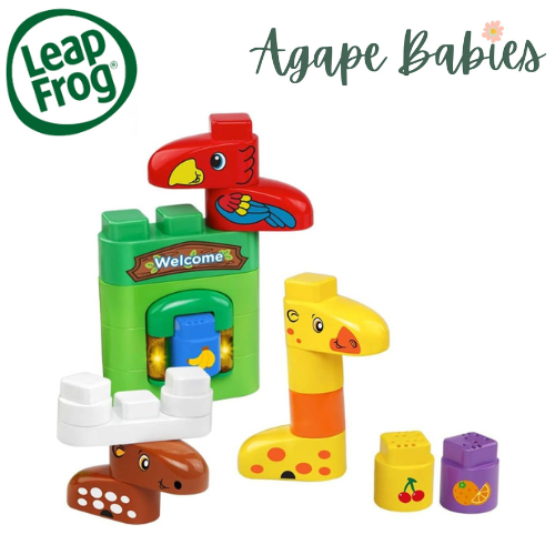 LeapFrog LeapBuilders Block Play - Wild Animals (3 Months Local Warranty)