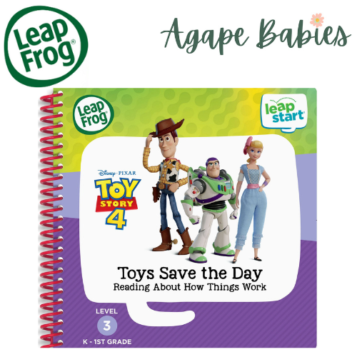 LeapFrog LeapStart BK - Disney Pixar Toy Story 4, Toys Save The Day