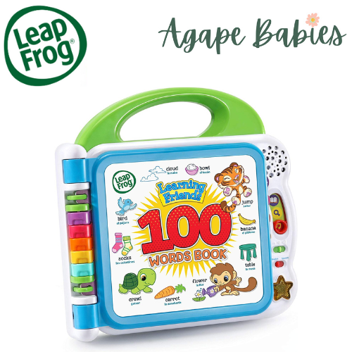 LeapFrog Learning Friends 100 Words Book (EN/SP) (3 Months Local Warranty)