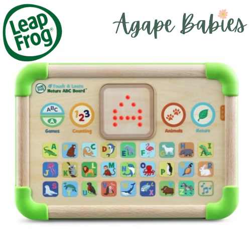 LeapFrog Touch & Learning Nature ABC Board | Wooden Tablet Toy