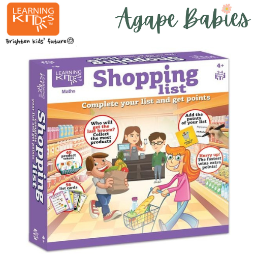 Learning Kitds Shopping List Game