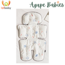 Hi Jell-O-Cool Stroller Liner - Painting Blue