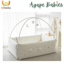 LOLBaby Cotton Embroidery Bumper Bed - Canopy ONLY