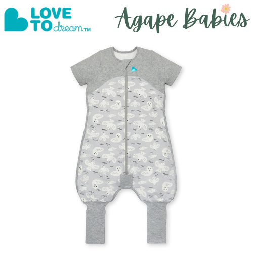 Love To Dream Sleep Suit Organic 1.0 Tog - Grey