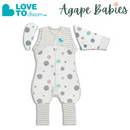 Love To Dream SU  0.2 Tog Transition Suit - White