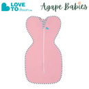 Love To Dream Swaddle UP  Original 1.0 Tog - Dusty Pink