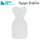 Love To Dream Swaddle UP 0.2 Tog Lite Grey NEW