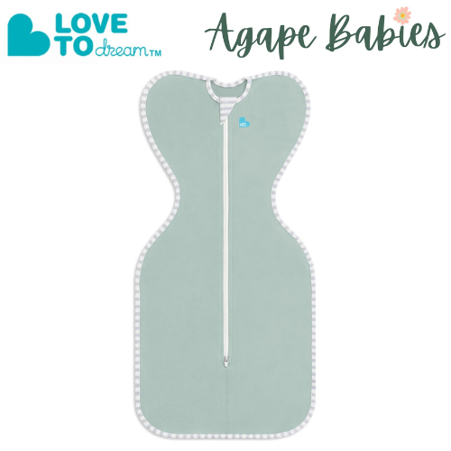 Love To Dream Swaddle Up 0.2 Tog Lite Olive - 3 Sizes