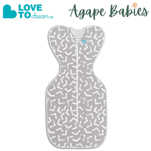 Love to Dream Swaddle UP Bamboo Lite 0.2 tog Arrow Grey