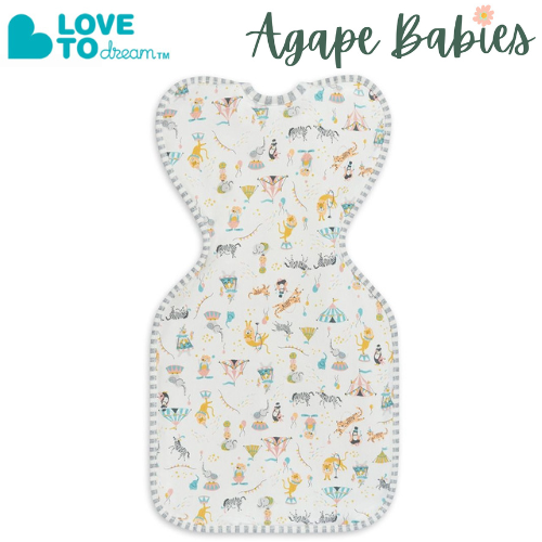 Love to Dream Swaddle UP Designer Original 1.0 TOG - Circus White