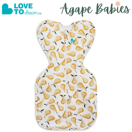 Love to Dream Swaddle UP Designer Original 1.0 TOG - Pear Ochre Cream