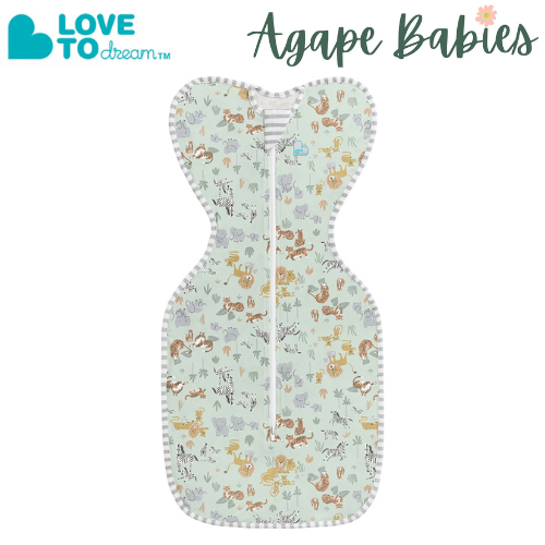 Love To Dream Swaddle UP Original Safari 1.0 tog