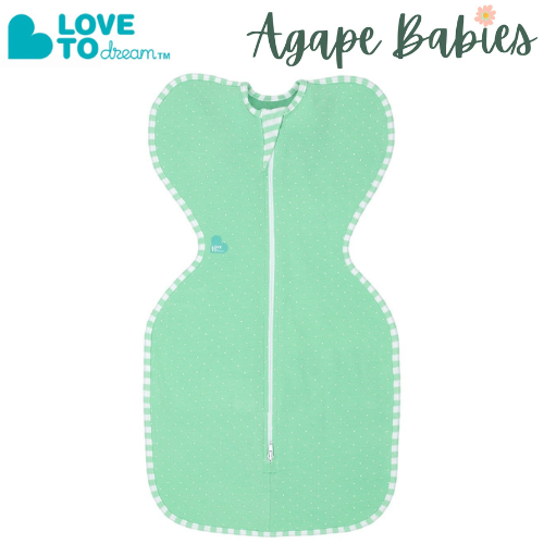 Love To Dream Swaddle UP Summer Lite 0.2 tog Mint - 3 sizes