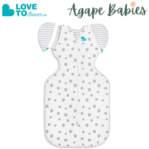 Love To Dream Swaddle Up Transition Bag Bamboo 0.2 Tog Lite Cream