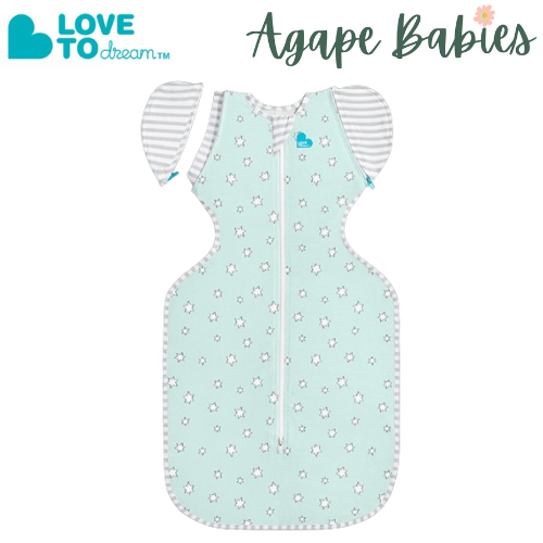 Love To Dream Swaddle Up Transition Bag Bamboo Lite LT Mint Superstar