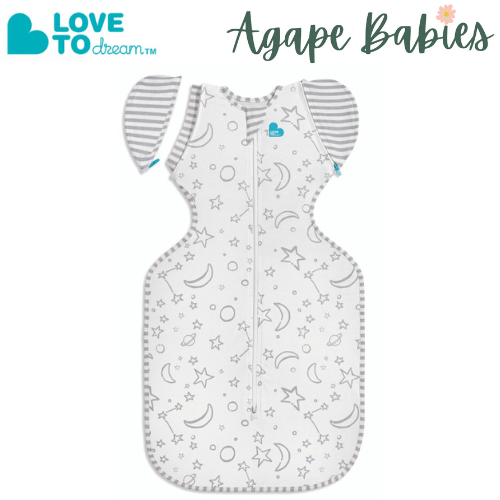 Love To Dream Swaddle Up Transition Bag Original Bamboo Cream Stars&Moon