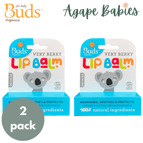 [2-Pack] Buds For Kids Lip Balm 1.6g - Very Berry Exp: 02/27