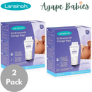 Lansinoh Breastmilk Storage Bags (50pcs, UK Version) (New and Improved) ( 2 Pack Bundle )