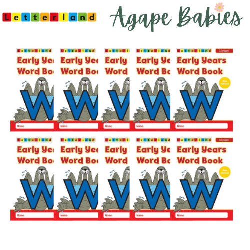 Letterland Early Years Word Book (Pack of 10)