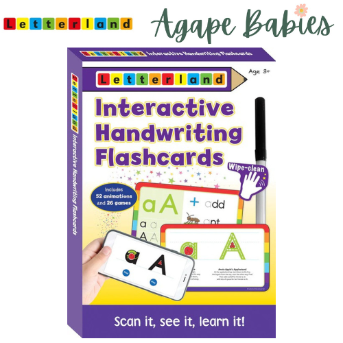 Letterland Interactive Handwriting Flash card