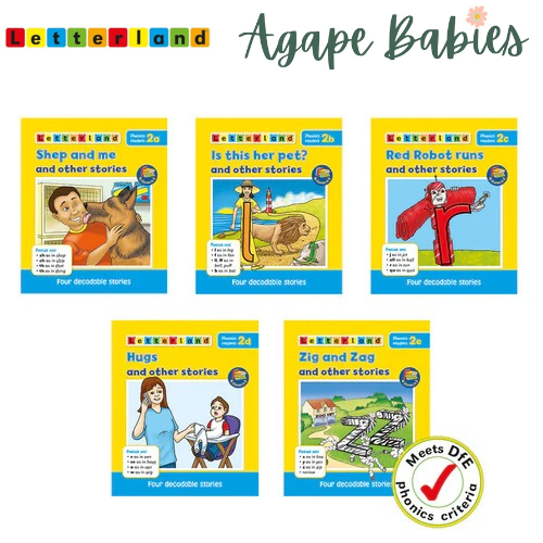 Letterland Phonics Readers Set 2