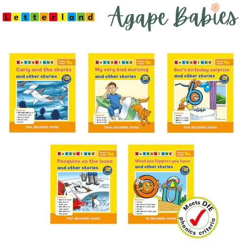 Letterland Phonics Readers Set 4