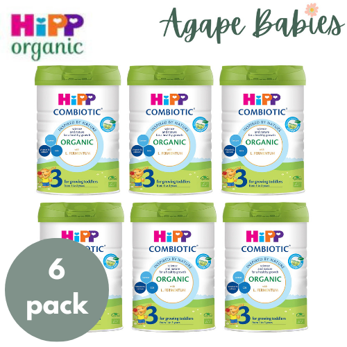 Hipp Combiotic Growing Up Milk 3 800gm ( Pack Of 6) Exp: 11/25