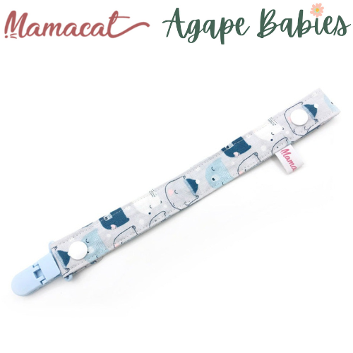 Mamacat Pacifier Strap Bear Hats