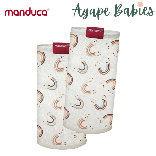 Manduca Fumbee Teething Pad (One Pair) - Rainbow Day