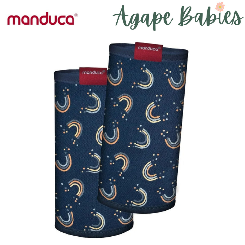 Manduca Fumbee Teething Pad (One Pair) - Rainbow Night