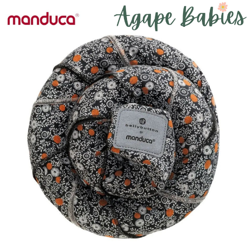 Manduca Sling Organic Cotton Baby Wrap - BellyButton SoftBlossom Dark