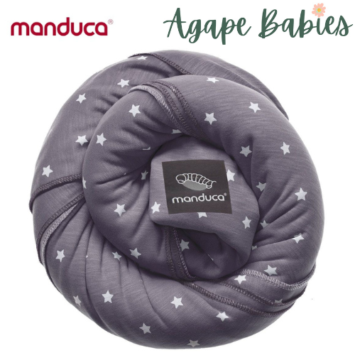 Manduca Sling Organic Cotton Baby Wrap Little Stars Slate