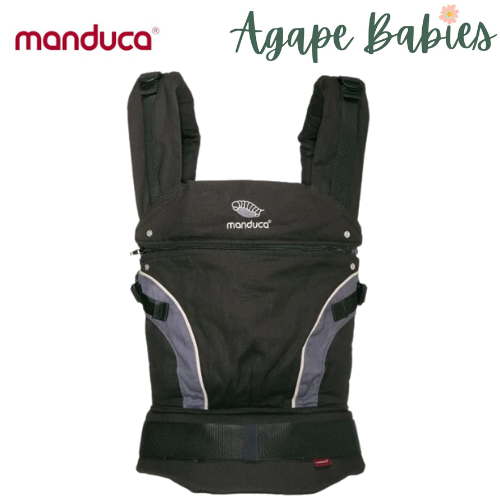 [3 Years Local Warranty]  Manduca First HempCotton Baby Carrier - Black