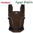 [3 Years Local Warranty] Manduca Pure Cotton Baby Carrier - Coffe Brown