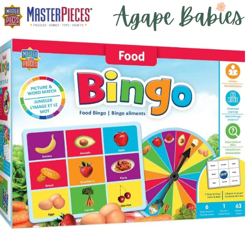 MasterPieces Food Bingo