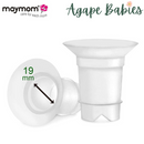 Maymom Flange Inserts 19 mm for Freemie 25 mm Collection Cup. 2pc/Each