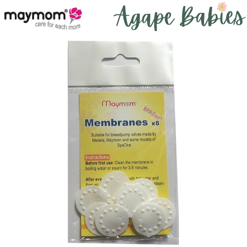 Maymom Replacement Membranes for Medela Medela Pump in Style Breastpump, Lactina, Swing and Symphony Pumps, 8 pcs.