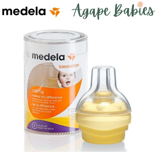 Medela Calma Solitaire Breastmilk Feeding Nipple/Teat (Made in Switzerland)