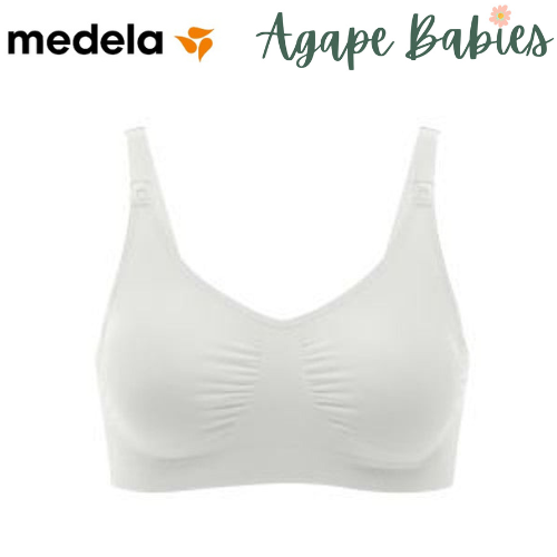 Medela Maternity and Nursing Bra - White