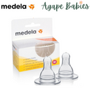 Medela Spare Teats - Medium Flow (Made in Switzerland) - 2pcs per pack