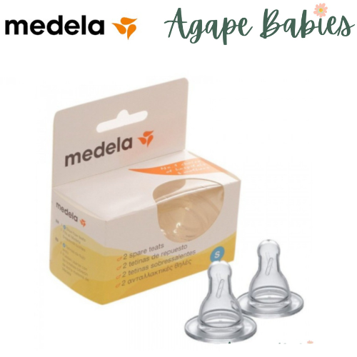 Medela Spare Teats - Slow Flow (Made in Switzerland)  - 2pcs per pack