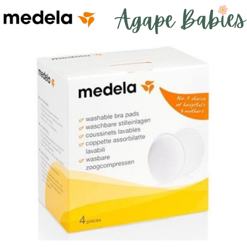 Medela Washable bra pads (Made in Switzerland) - 4pcs per pack