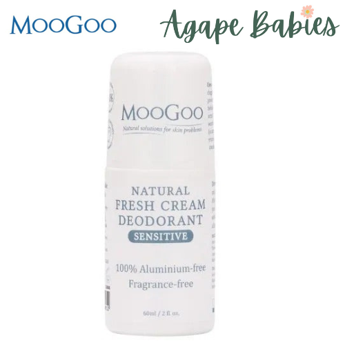 MooGoo Fresh Cream Deodorant 60g - Sensitive Exp: 05/26