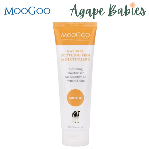 MooGoo MSM Soothing Moisturiser 120GM For Irritable Skin Exp: 09/25