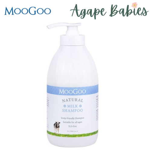 MooGoo Natural Milk Shampoo 1 Litre Exp: 02/26