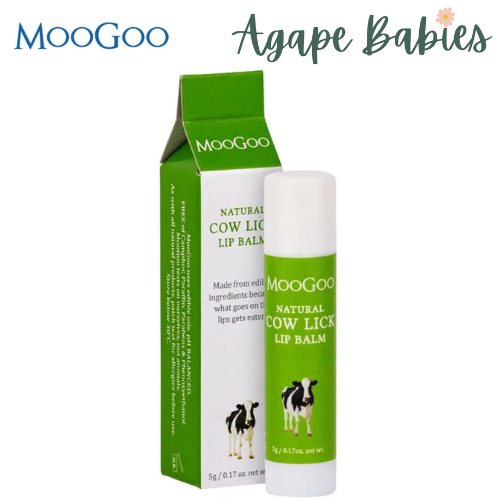 MooGoo Skincare Edible Lip Balm - Cowlick Lip Balm Exp: 06/26