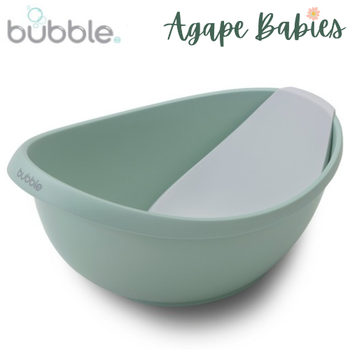 Bubble Baby Bath with Bath Seat - Sage